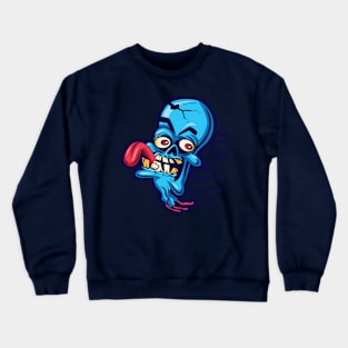 running skull Crewneck Sweatshirt